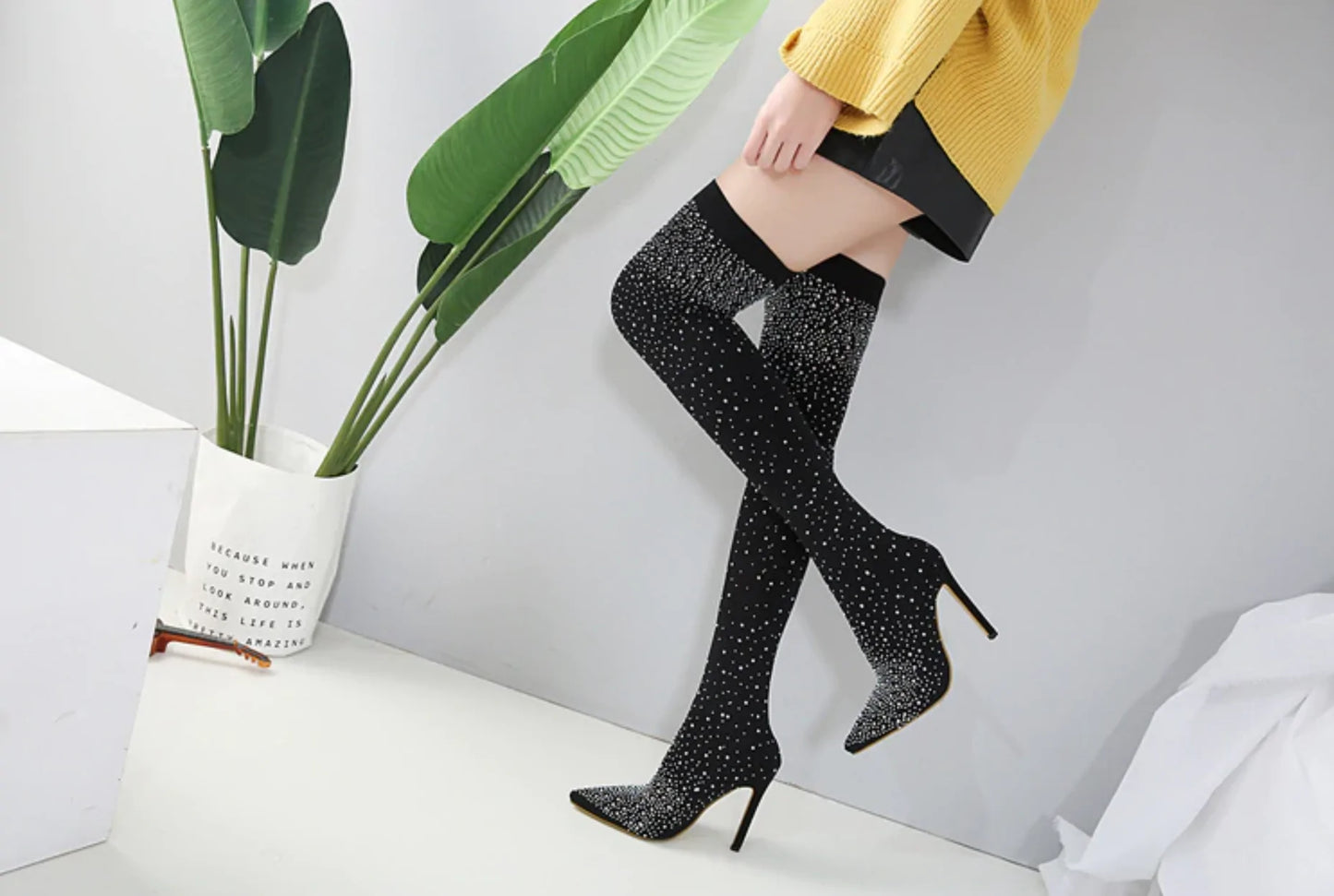 Kristallstiefel