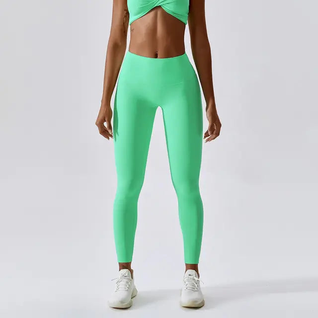 Nahtlose Push-Up-Strumpfhose für Yoga und Fitnessstudio für Damen