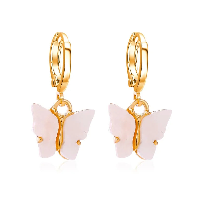 Goldkette Schmetterling Anhänger Choker Halskette: Böhmischer Strandschmuck