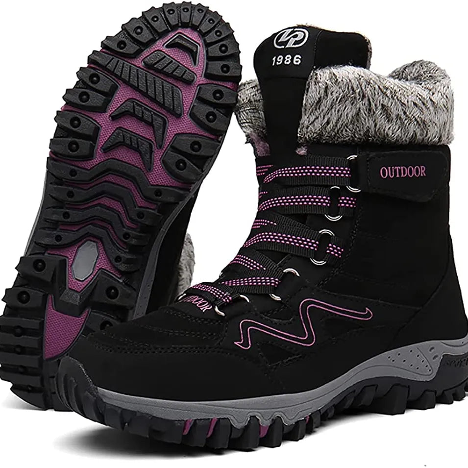 Winter-Schneestiefel: Leicht, rutschfest, warmer Plüsch für Männer und Frauen