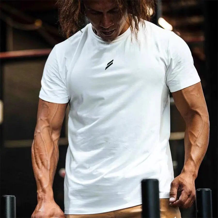 Camisa de gimnasio de algodón