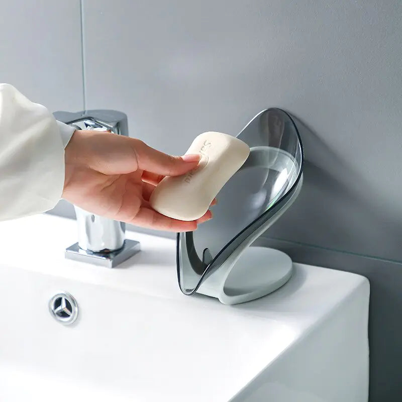 Caja de jabón con ventosa para baño