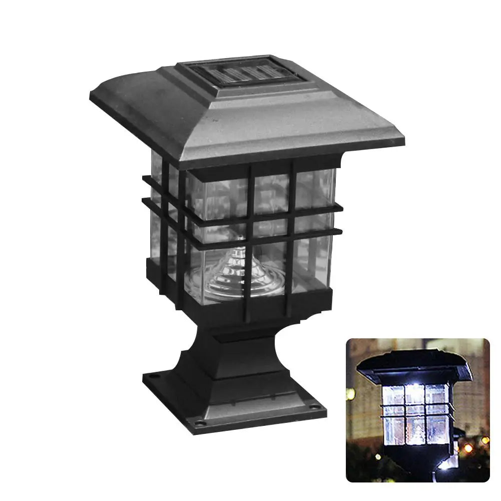 Lámpara exterior LED solar de jardín impermeable