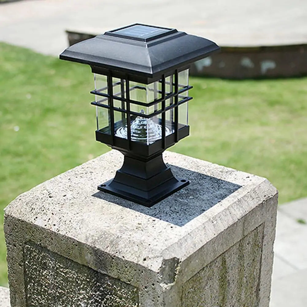 Lámpara exterior LED solar de jardín impermeable