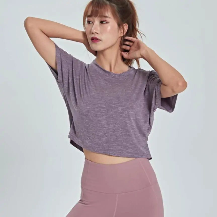 Blusa deportiva con espalda abierta: camiseta sin mangas transpirable para gimnasio y yoga