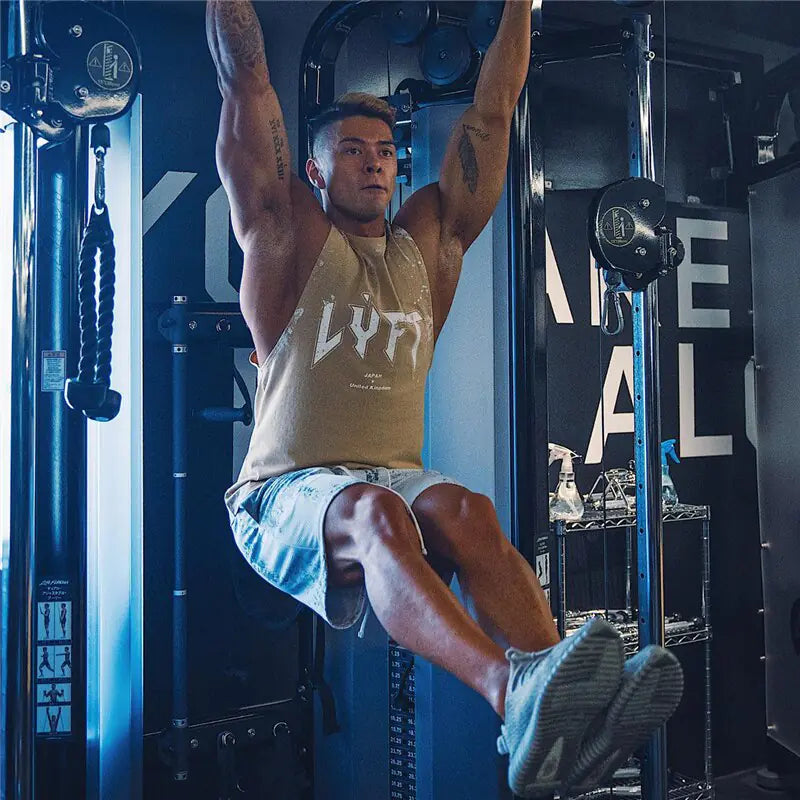 Pantalones cortos de gimnasio de verano para hombre