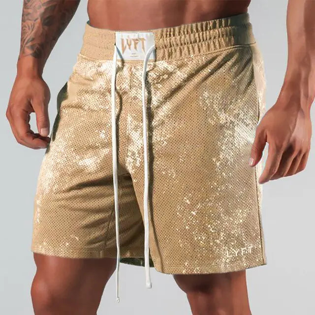 Pantalones cortos de gimnasio de verano para hombre
