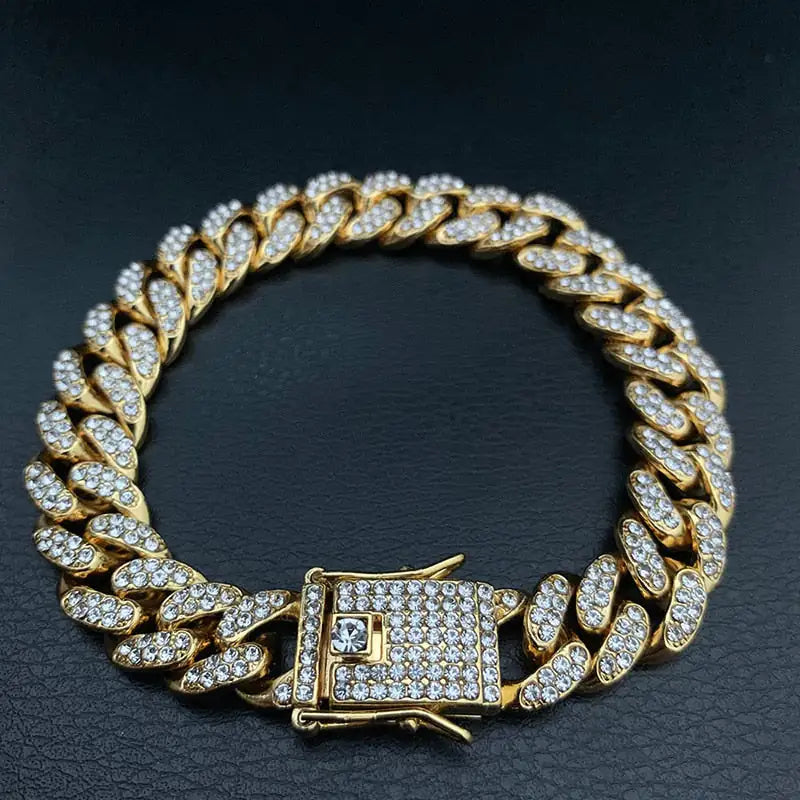Pulseras de cadena de alta calidad para joyería de hombres.