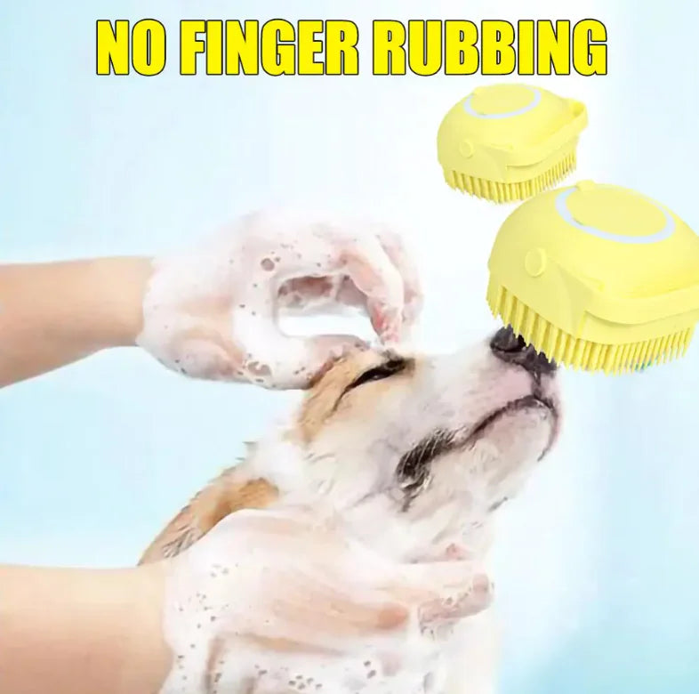 Cepillo de baño suave para mascotas Champú de baño para perros