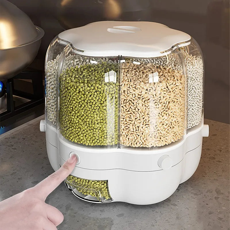 Contenedor de almacenamiento de cocina Almacenamiento de alimentos grande