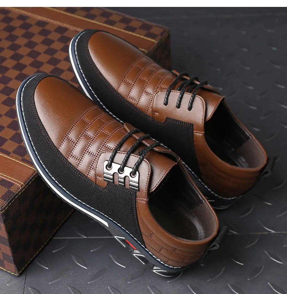Zapatillas de deporte para hombre, zapatos de marca de moda, clásicos, con cordones, informales