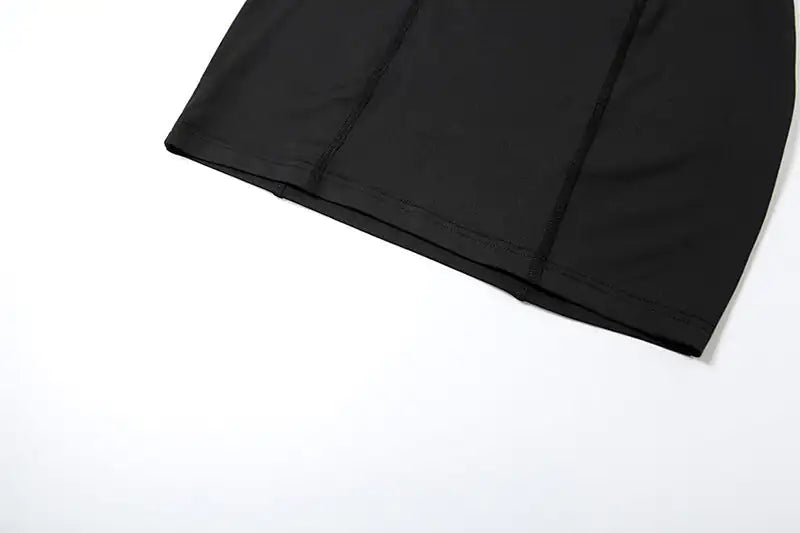Minivestido de manga larga