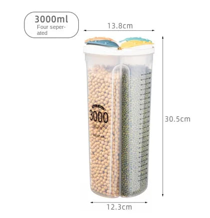 Contenedor de almacenamiento de cocina Almacenamiento de alimentos grande