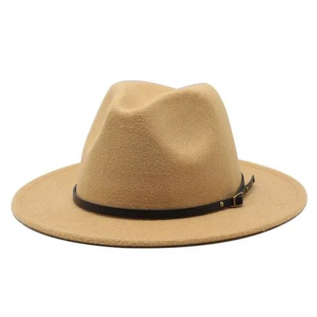 Sombreros de jazz de lana multicolor