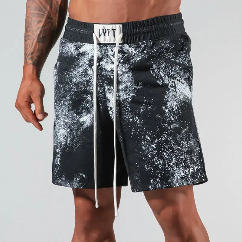 Pantalones cortos de gimnasio de verano para hombre