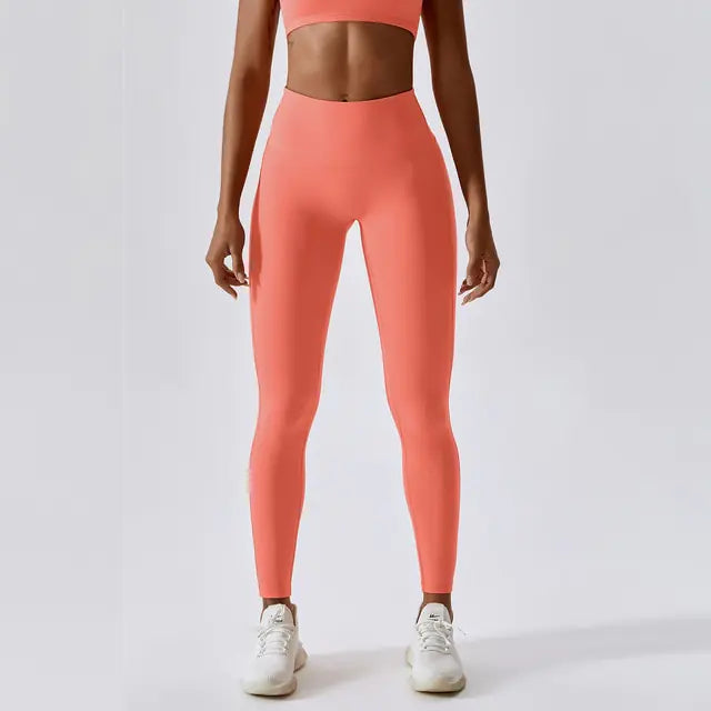 Nahtlose Push-Up-Strumpfhose für Yoga und Fitnessstudio für Damen