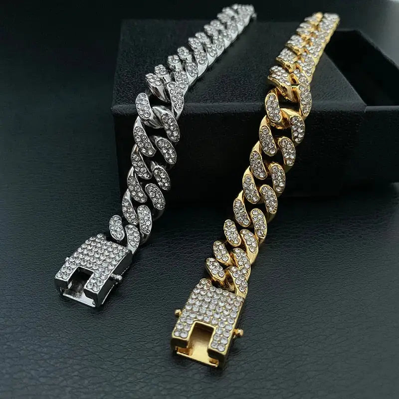 Pulseras de cadena de alta calidad para joyería de hombres.