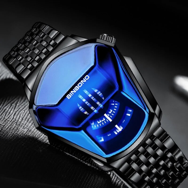 Mode Lokomotive Luxus Herrenuhren