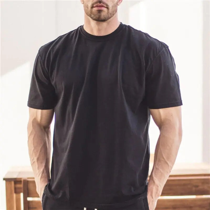Männer Gym Workout Fitness Baumwolle