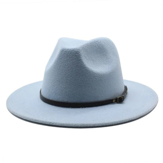 Sombreros de jazz de lana multicolor
