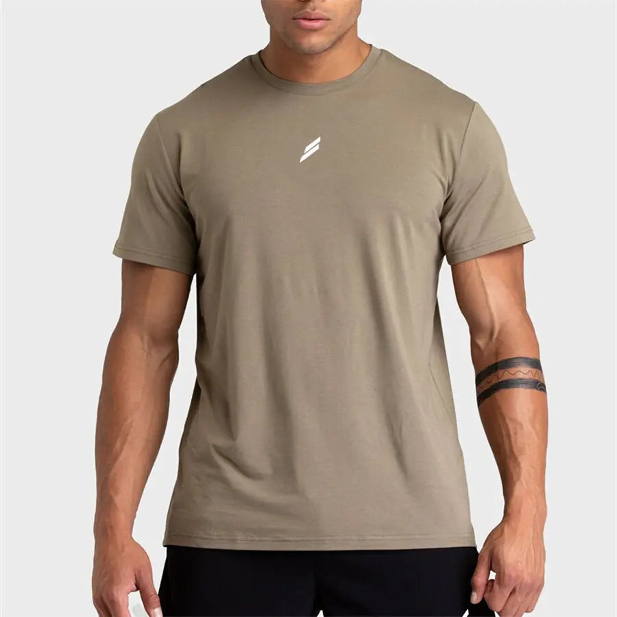 Camisa de gimnasio de algodón