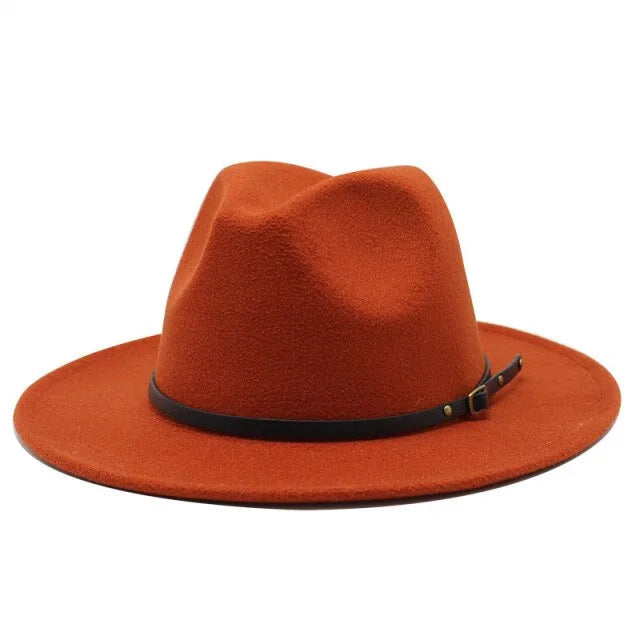 Sombreros de jazz de lana multicolor