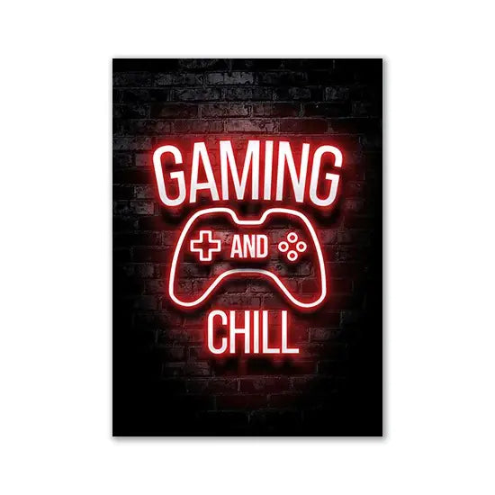 Decoración de la sala de juegos