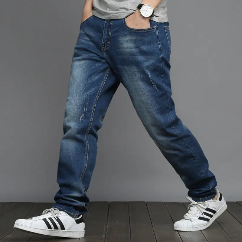 Colección de jeans elásticos para hombre