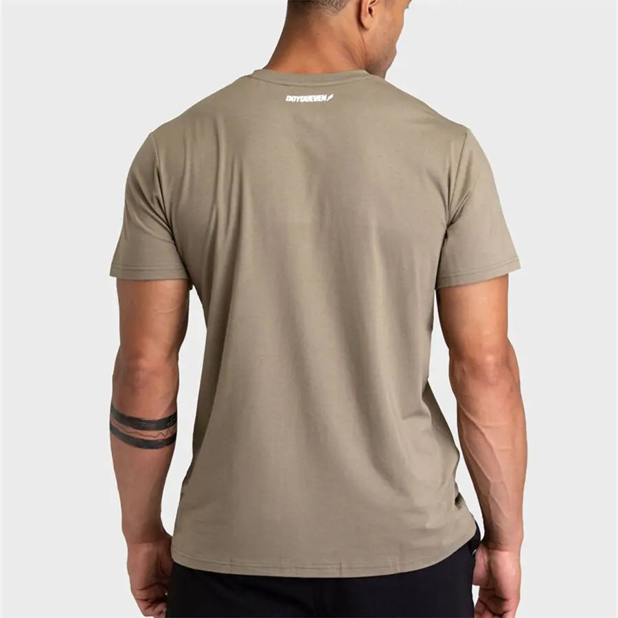 Camisa de gimnasio de algodón
