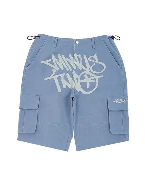 Pantalones cortos Y2k Pantalones cortos de gimnasio de mezclilla hip hop