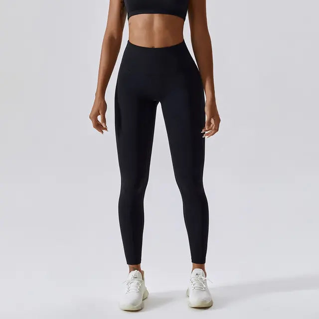Nahtlose Push-Up-Strumpfhose für Yoga und Fitnessstudio für Damen