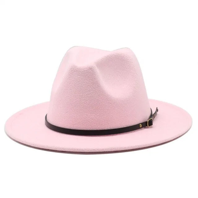 Sombreros de jazz de lana multicolor