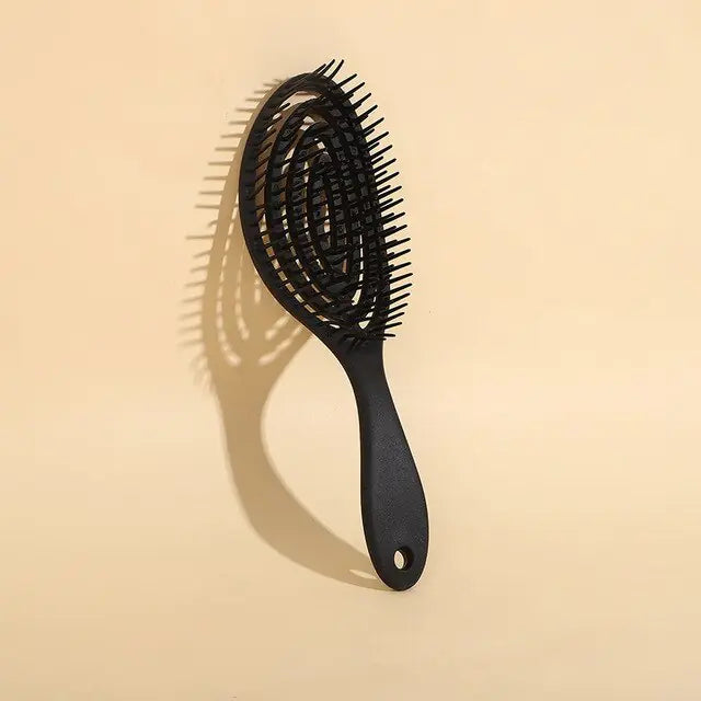 Ausgehöhlter Haarkamm