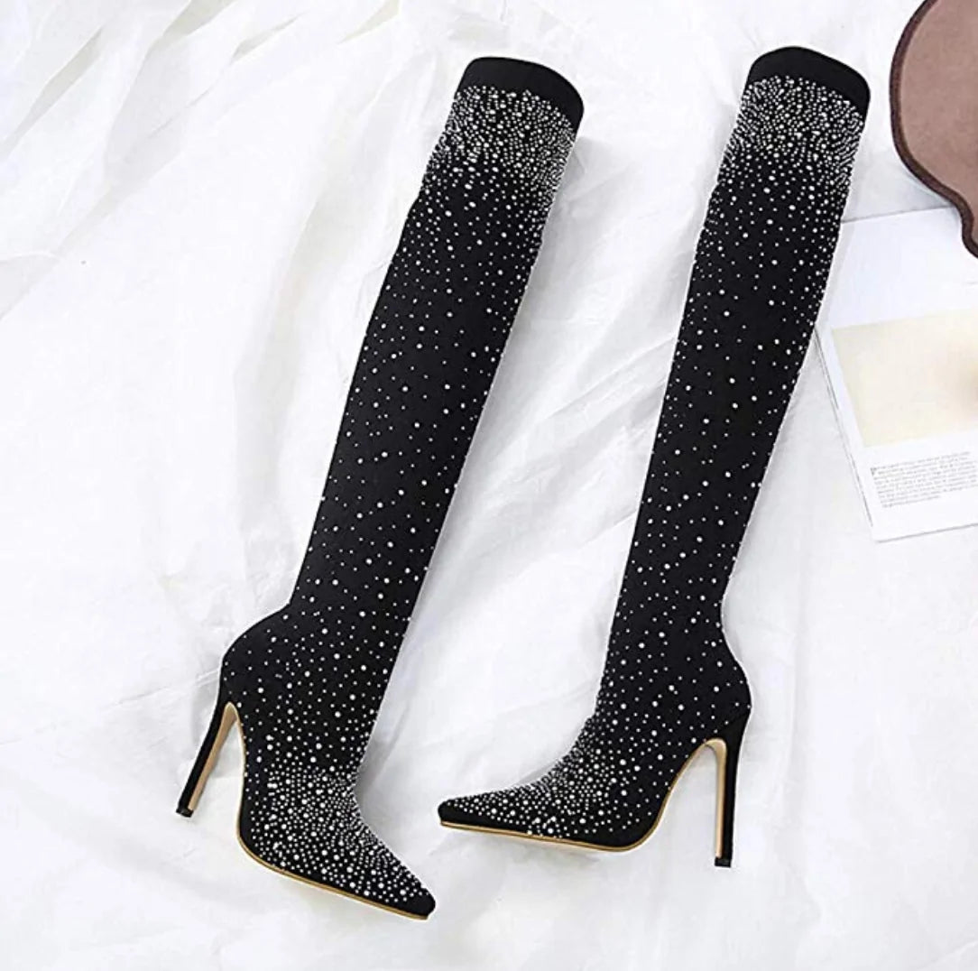 Kristallstiefel