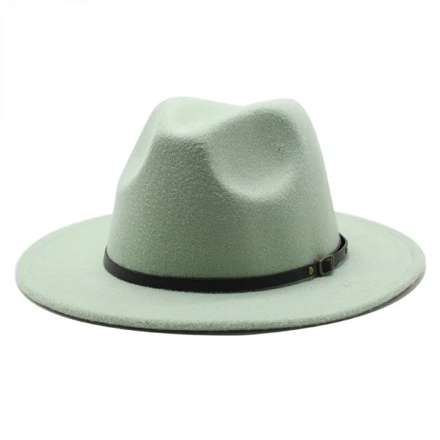 Sombreros de jazz de lana multicolor