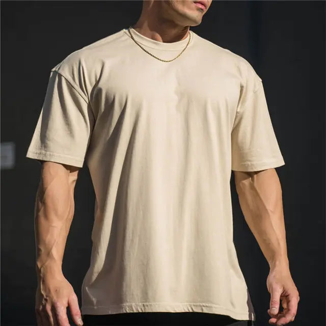 Männer Gym Workout Fitness Baumwolle