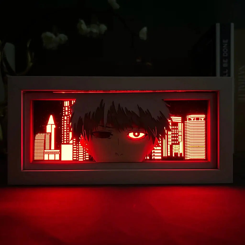 Caja de luz de anime Tokyo Ghoul para decoración del hogar