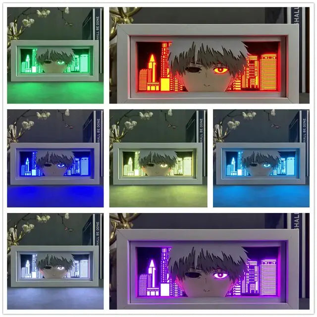 Caja de luz de anime Tokyo Ghoul para decoración del hogar