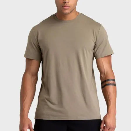 Camisa de gimnasio de algodón