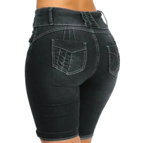 Knielange Röhrenjeans