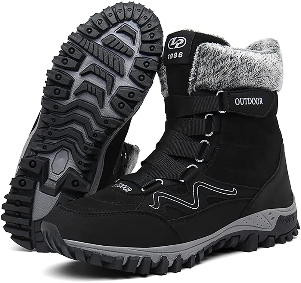 Winter-Schneestiefel: Leicht, rutschfest, warmer Plüsch für Männer und Frauen