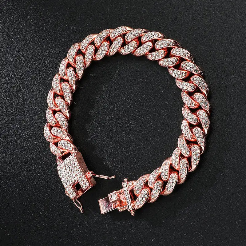 Pulseras de cadena de alta calidad para joyería de hombres.