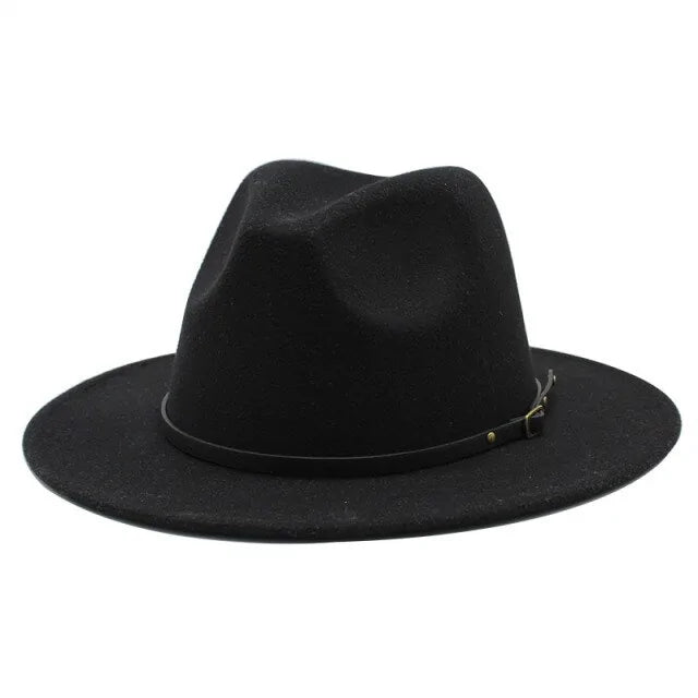 Sombreros de jazz de lana multicolor