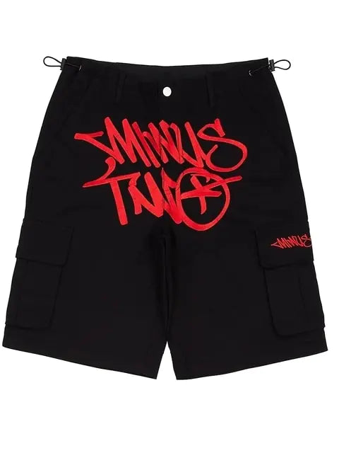 Pantalones cortos Y2k Pantalones cortos de gimnasio de mezclilla hip hop