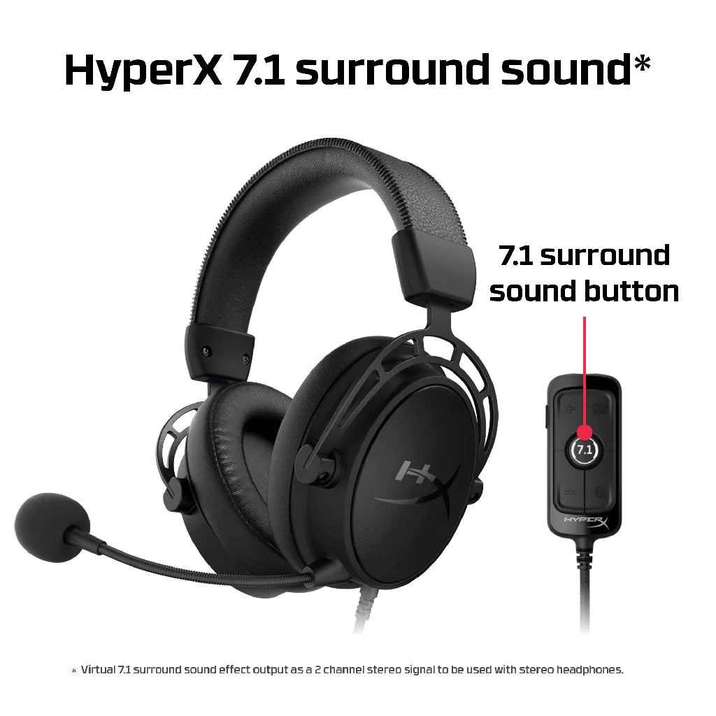 Auriculares para juegos con sonido envolvente 7.1 y micrófono