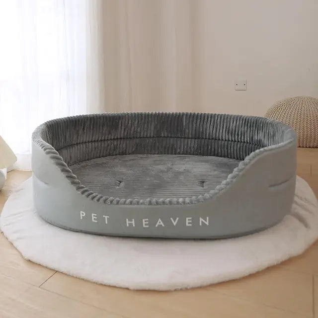 Weiches doppelseitiges Haustierbett für Katzen und Hunde