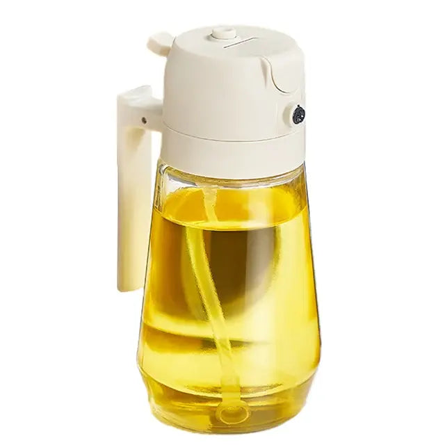 2-in-1-Sprühflasche für Küchenöl