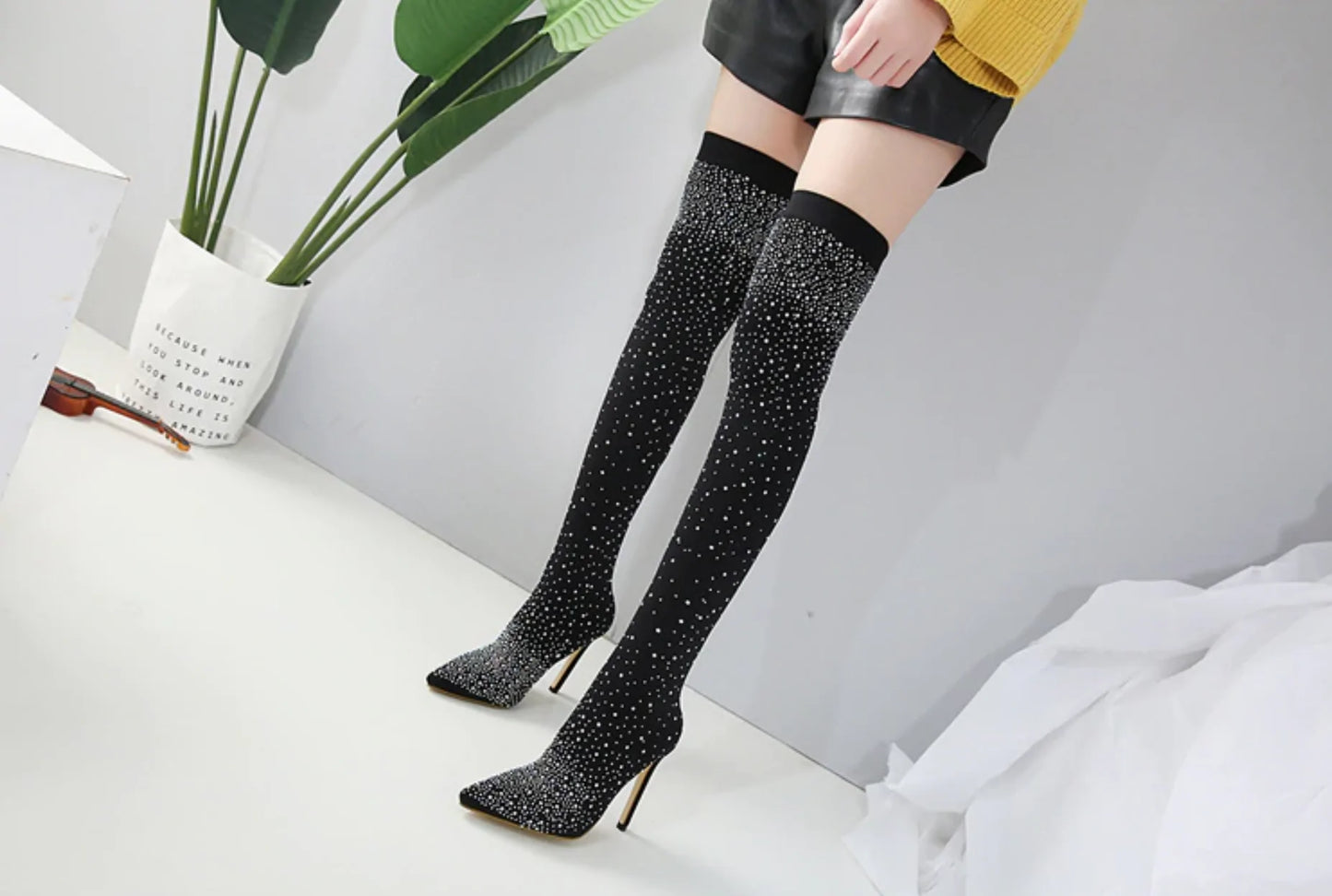 Kristallstiefel