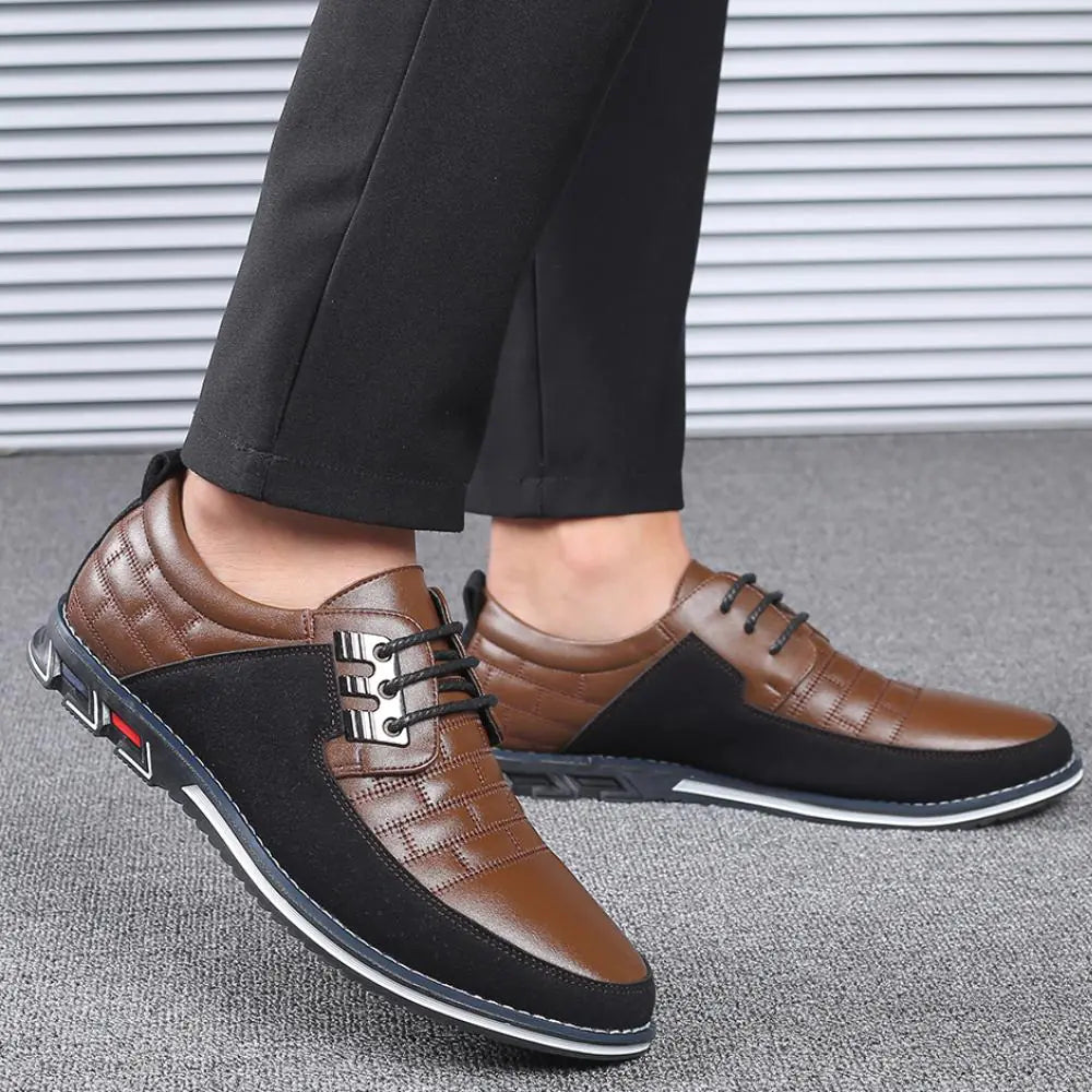 Zapatillas de deporte para hombre, zapatos de marca de moda, clásicos, con cordones, informales