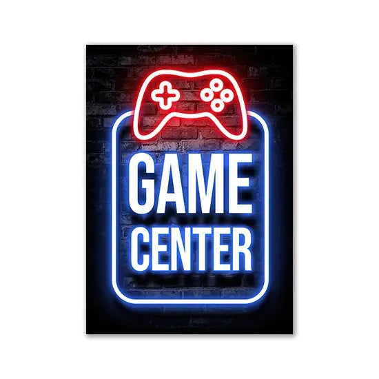 Decoración de la sala de juegos